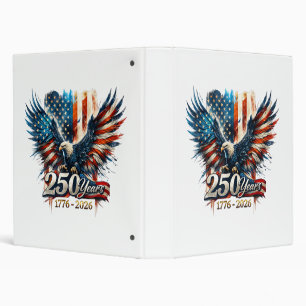 250 Years America Anniversary 250th Independence D Binder
