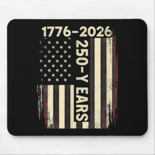 250 years america anniversary 250th independence mouse pad