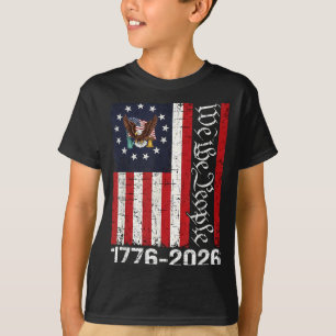 250 Years America Anniversary 250th Independence T-Shirt