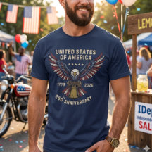 250 Years America Anniversary 250th Independence