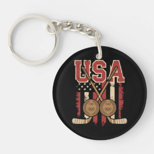 250 Years America Anniversary Keychain