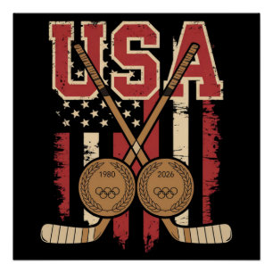 250 Years America Anniversary Poster