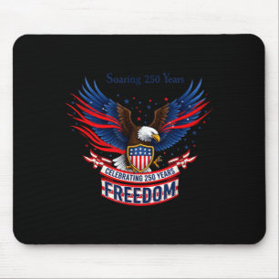250 years america anniversary usa 250th birthday mouse pad