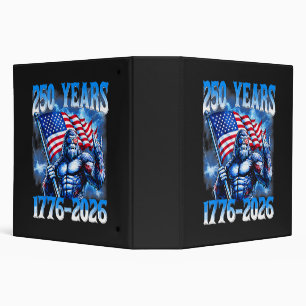 250 Years American 1776 2026 Binder