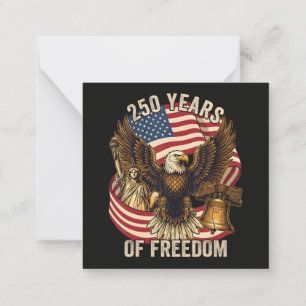 250 Years American 1776-2026 Card
