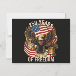 250 Years American 1776-2026 Invitation