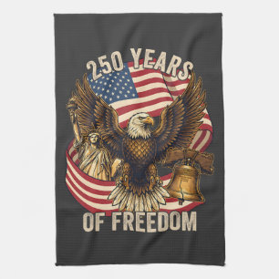 250 Years American 1776-2026 Kitchen Towel