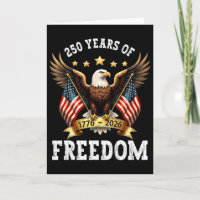 250 Years American 1776 2026 Patriotic 250th Birth