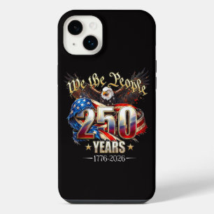 250 Years American 250th Anniversary 4th of July iPhone 14 Plus Case