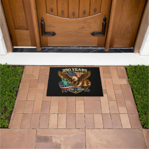 250 Years American 250th Anniversary USA Doormat