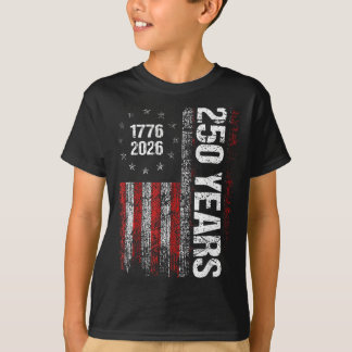 250 Years American Anniversary 250th Independence T-Shirt