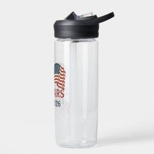 250 Years Anniversary 1776-2026 USA Patriotic  Water Bottle