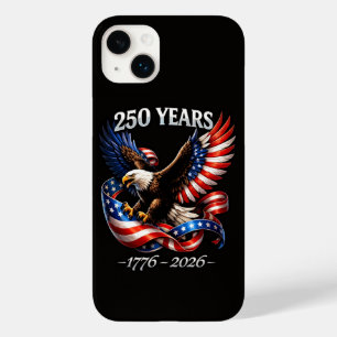 250 Years Anniversary Eagle American Flag Case-Mate iPhone 14 Plus Case