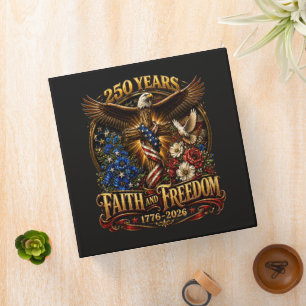 250 Years Faith And Freedom America Binder