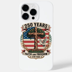 250 Years Faith and Freedom Case-Mate iPhone 14 Pro Max Case