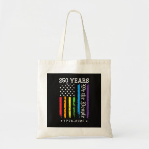 250 Years of American 250th Anniversary US LGBT Pr Tote Bag