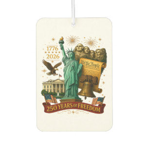 250 Years of American Freedom Air Freshener