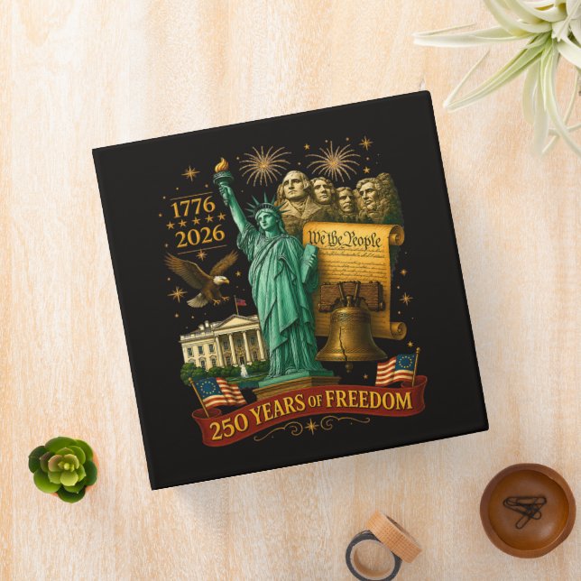 250 Years of American Freedom Binder (In Situ)