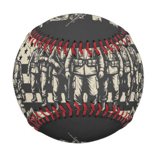 250 Years of Defending Liberty Military Veteran  Baseball