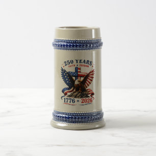 250 Years of Faith and Freedom Beer Stein