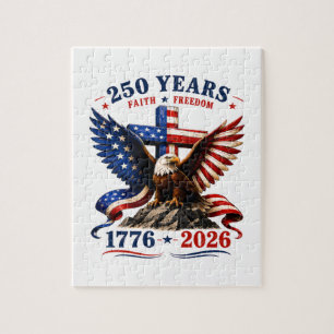 250 Years of Faith and Freedom Jigsaw Puzzle