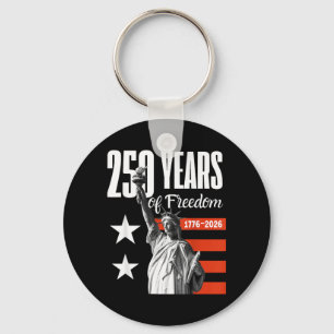 250 Years of Freedom America 1776-2026 Keychain