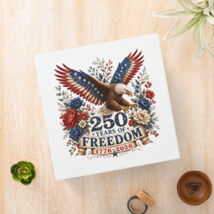 250 Years of Freedom Eagle 250th Anniversary USA Binder