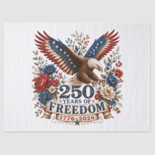 250 Years of Freedom Eagle 250th Anniversary USA Tissue Paper