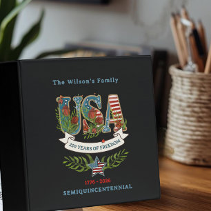 250 Years of Freedom Heritage & Business Binder