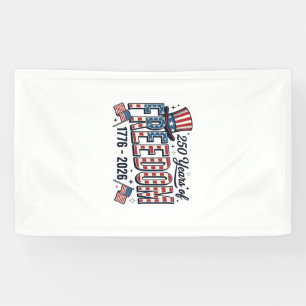 250 Years of Freedom Patriotic Anniversary Shirt_1 Banner