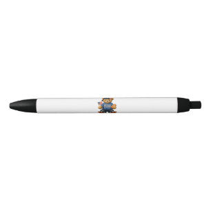 250 Years Of Freedom Teddy Bear  Black Ink Pen