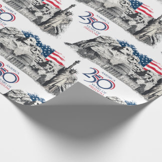 250 years of Freedom USA Independence Wrapping Paper