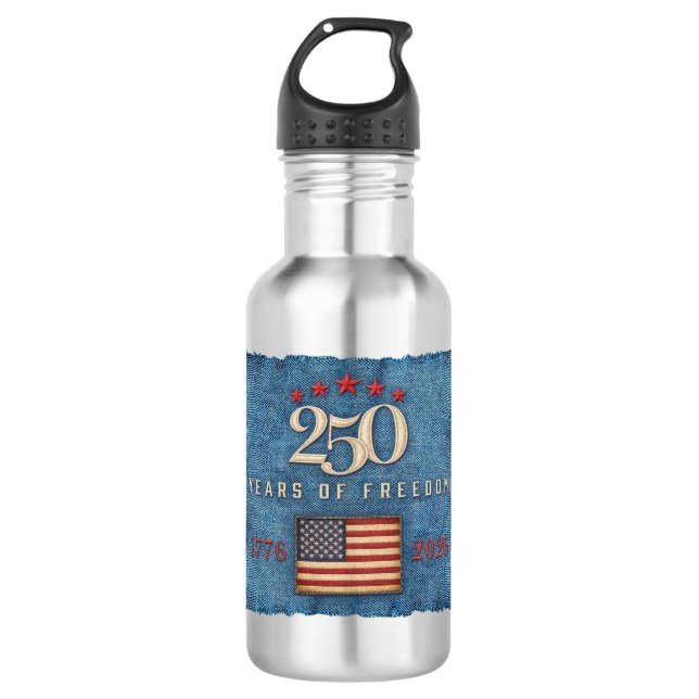 250 Years of Freedom - Water Bottle (Front)