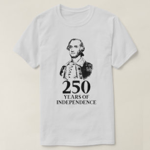 250 Years Of Independence George Washington T-Shirt