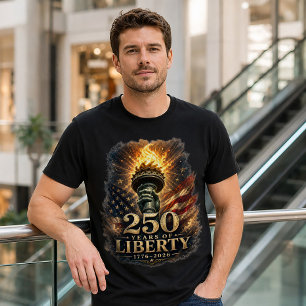 250 Years of Liberty America 250 T-Shirt