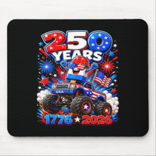 250 years patriotic popsicle kids america boys 4th mouse pad