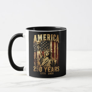 250 Years Statue of Liberty 250th Anniversary 4th  Mug