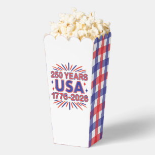 250 Years USA   1776–2026 Semiquincentennial Favor Box