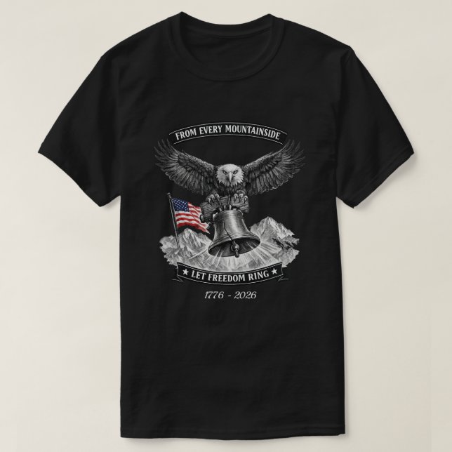 250 Years USA -28b T-Shirt (Design Front)