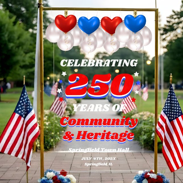 250 Years USA Community Celebration Welcome (Créateur téléchargé)