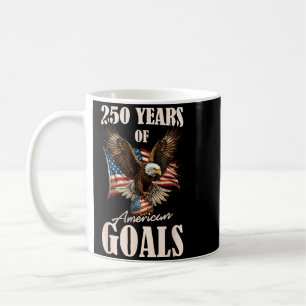 250 Years Usa Soccer Eagle 250th Anniversary 4th Coffee Mug