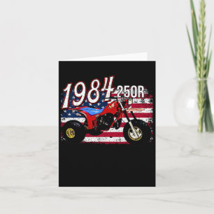 250r Atc 1984 84 4th Of July American Card