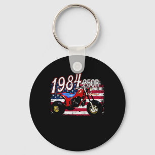 250r Atc 1984 84 4th Of July American  Keychain