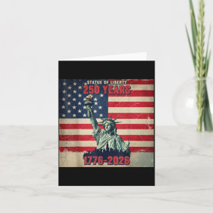 250th america anniversary 1776 2026 4th of july  card