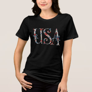 250th American Independence 1776–2026 Patriotic US Tri-Blend Shirt