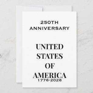 250th Anniversary 1776–2026 – USA Premium Lighter Invitation