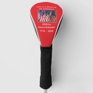 250th Anniversary 1776 to 2026 USA America Golf Head Cover