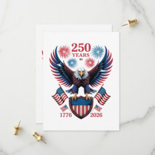 250th Anniversary 250 Years USA 1776 Save The Date