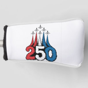 250th Anniversary 4th Of July Jet Patriotic Golf Head Cover