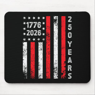 250th Anniversary 4th Of July Usa 250 Years Indepe Mouse Pad